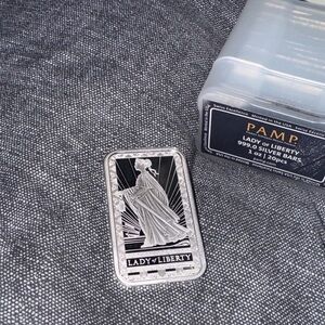 PAMP Lady of Liberty Silver Bar